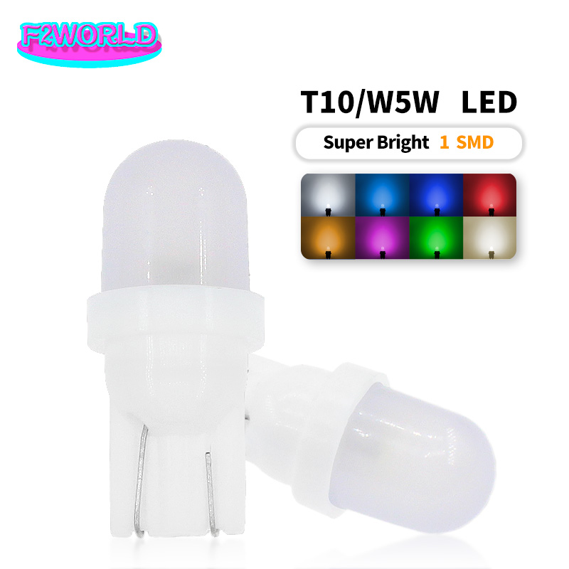Pinball Machine - 10PCS T10 5W5 Bajonett 1SMD LED