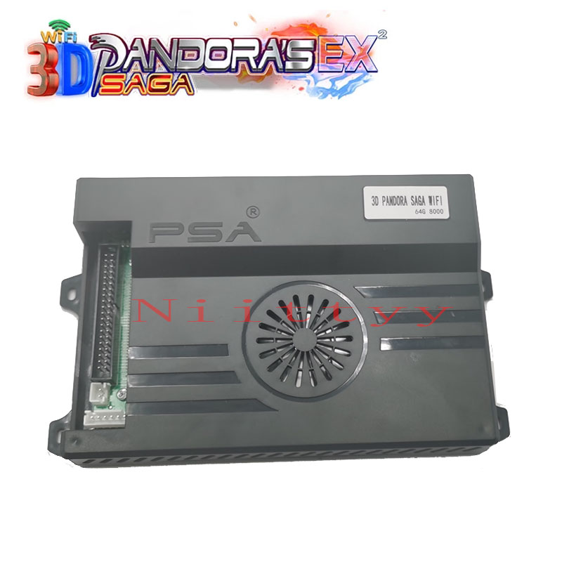 Arcade Game Cabinet - NEUE 3D Pandora Saga 10000-in-1 Arcade-Box