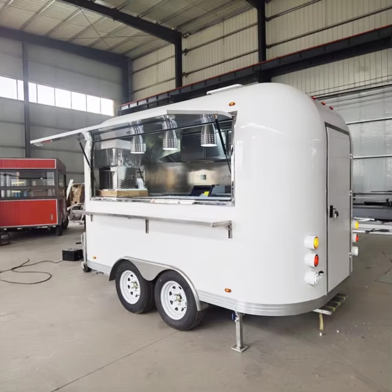 Hot Dog Vending Cart - 12FT 350cm Air Stream Food Trailer