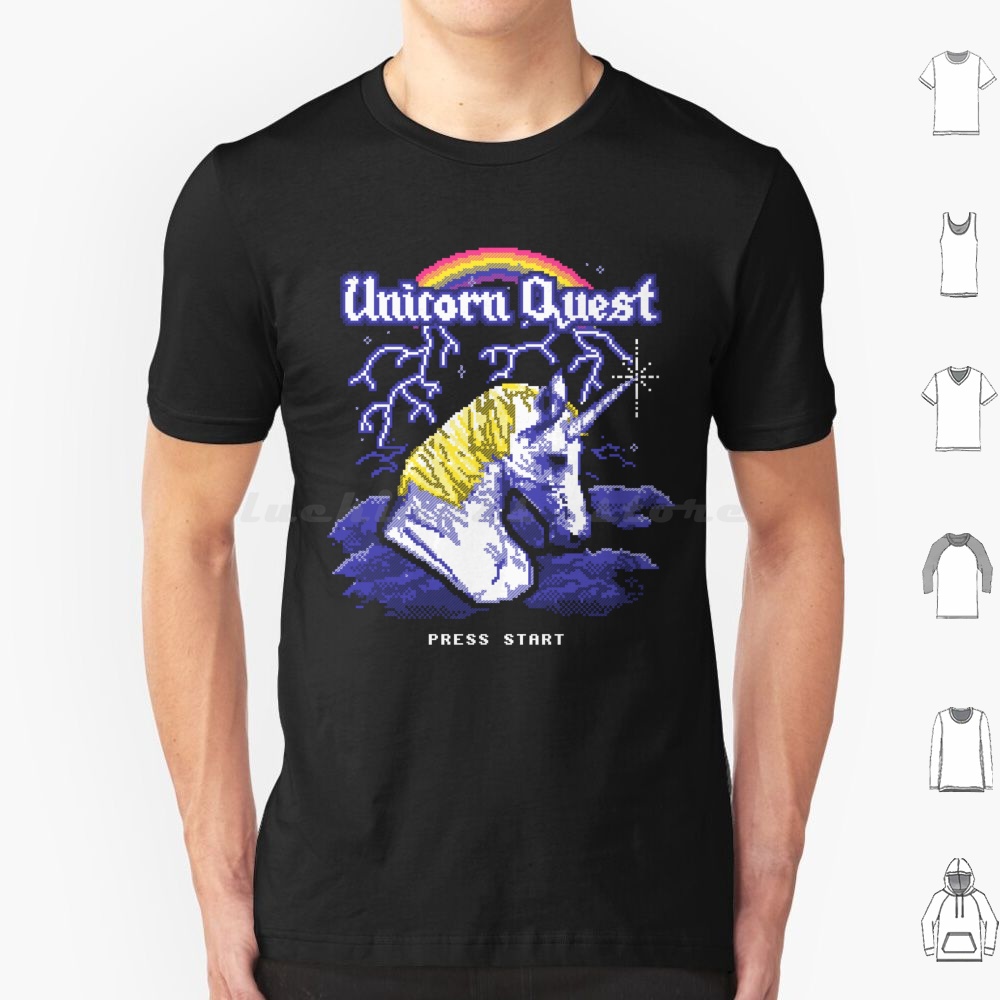 Arcade Quest - Unicorn Quest T-Shirt, große Größe, 100