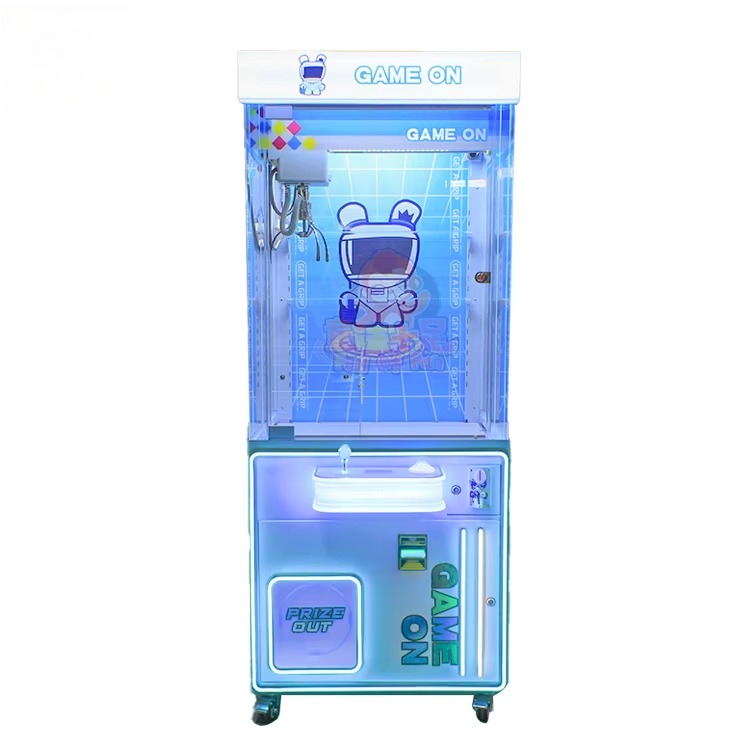 Arcade Prize Vending Machine - Münzbetriebener Klauenkran-Maschine, Spielzeug-Puppenfänger, Preisspiel-Verkaufsautomat für Kinder