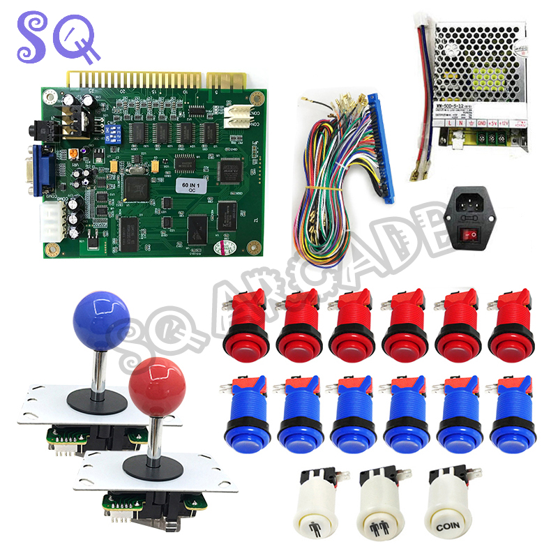 Arcade 60-in-1 Multi-Game-PCB- – Arcade Button Pcb Bewertung und Preis