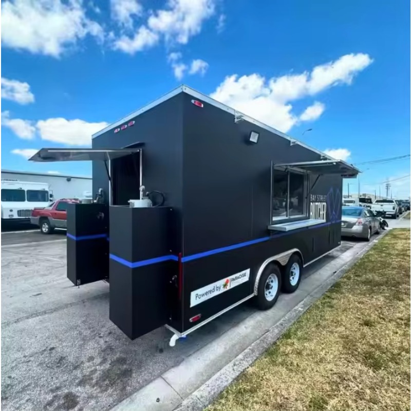 Fast-Food-Kiosk Mobiler Anhäng – Hot Dog Vending Cart Bewertung und Preis