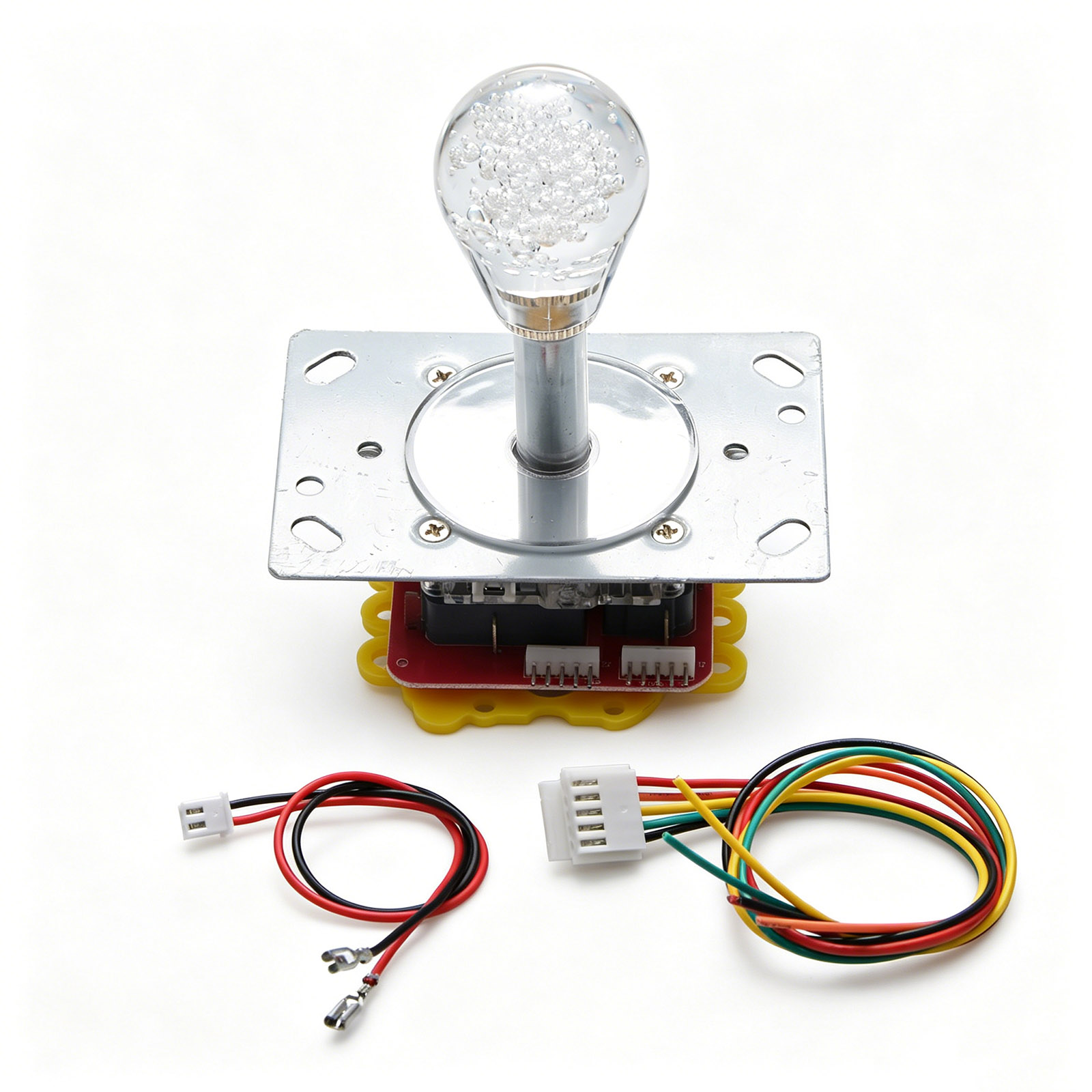 LED-Arcade-Joystick mit bunter – Joystick Arcade Parts Bewertung und Preis