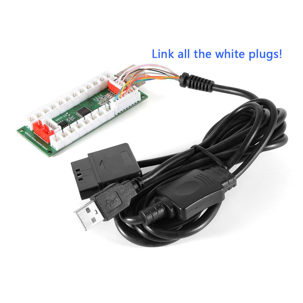SJ@JX Arcade-Controller Zero-D – Arcade Button Pcb Bewertung und Preis