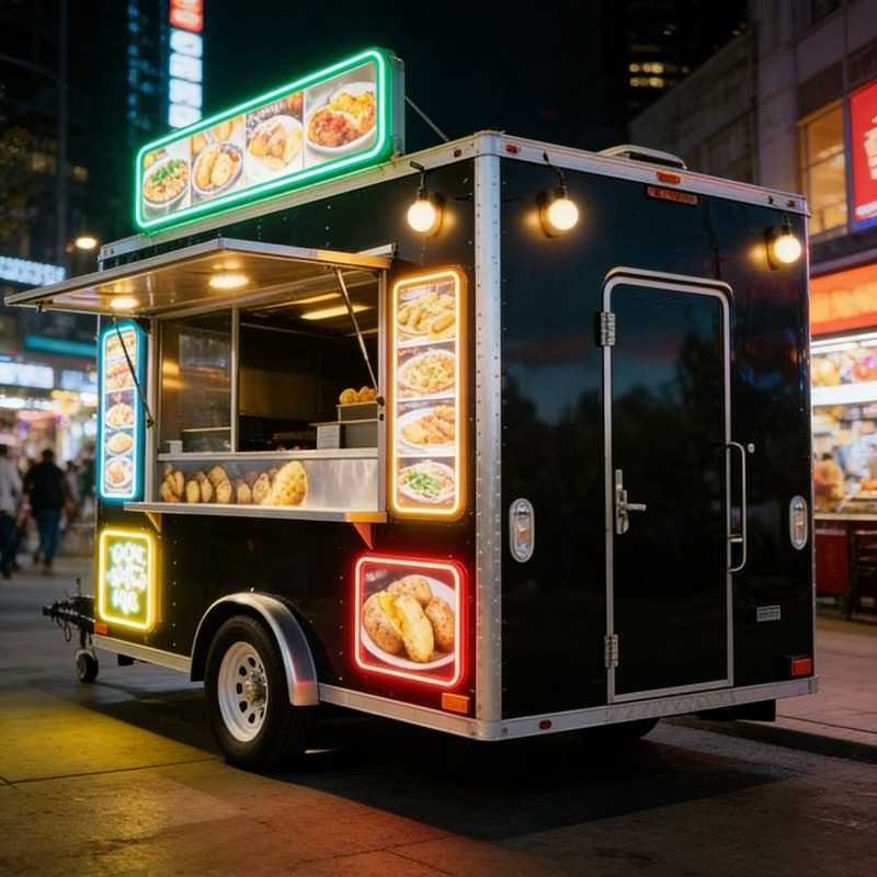 Maßgefertigter Hot-Dog-Wagen-A – Hot Dog Vending Cart Bewertung und Preis
