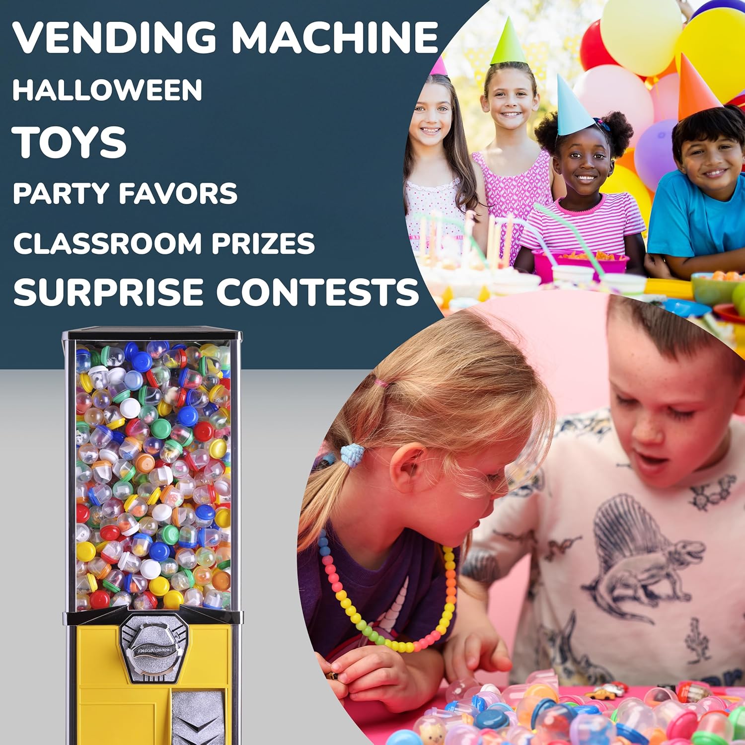 100–500 Stück leere runde Kaps – Prize Capsule Toy Machine Bewertung und Preis