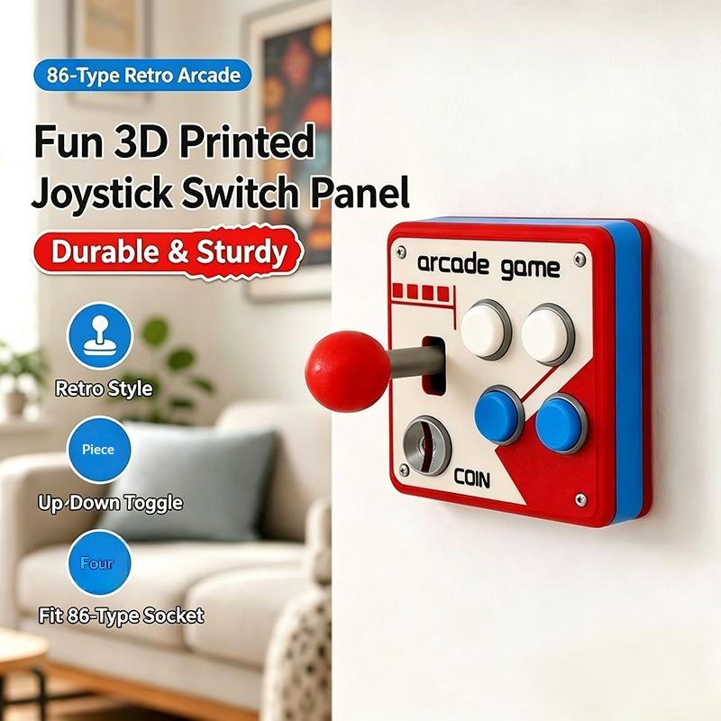 3D-Druck Panel Steckdosensteue – Arcade Game Jackpot Bewertung und Preis