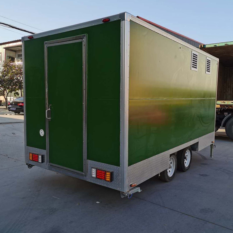 Mobiler Imbisswagen für Straße – Hot Dog Vending Cart Bewertung und Preis
