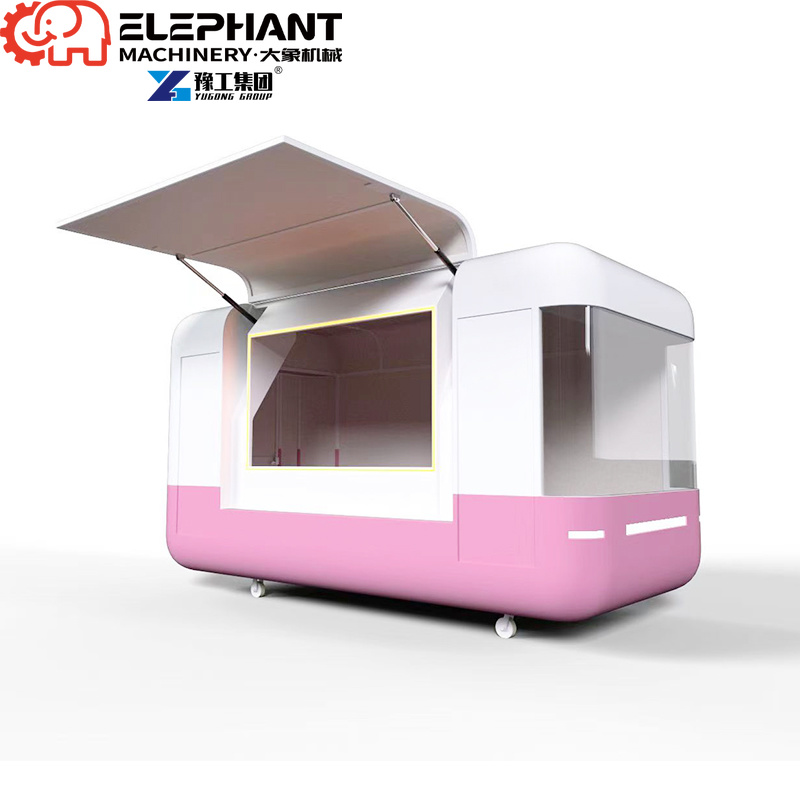 Kommerzieller mobiler Imbisswa – Hot Dog Vending Cart Bewertung und Preis