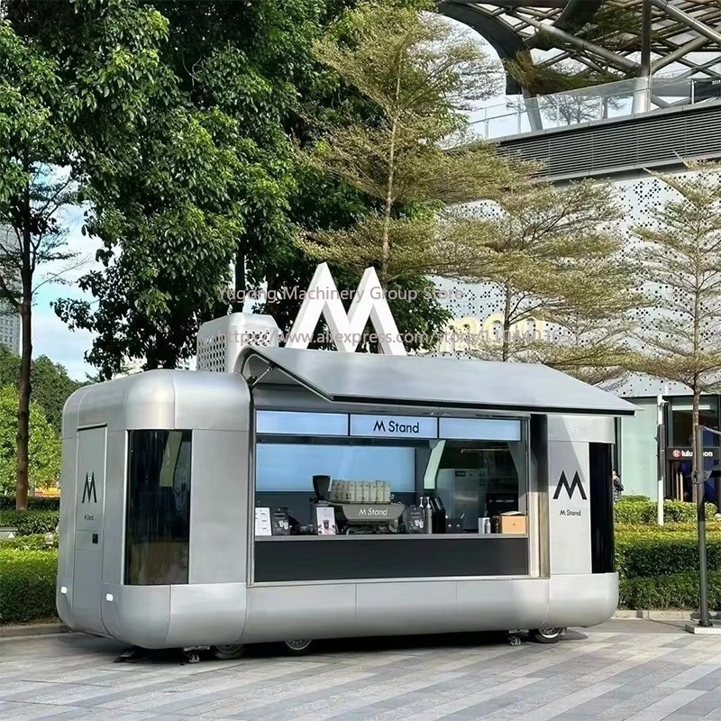 Mobiler Imbisswagen aus Edelst – Hot Dog Vending Cart Bewertung und Preis