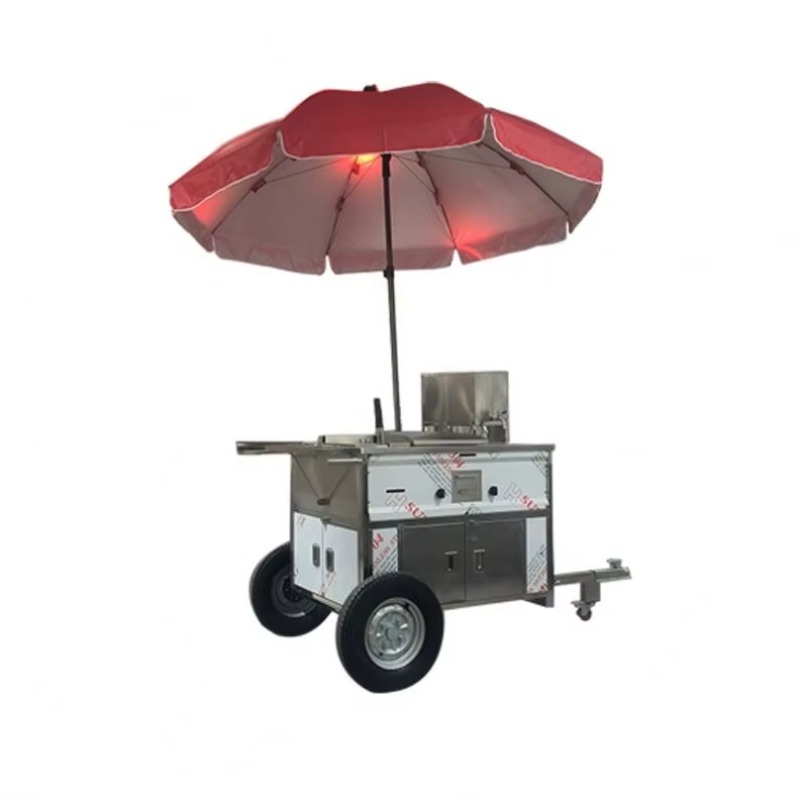 Anhängbarer Edelstahl-Hotdog-W – Hot Dog Vending Cart Bewertung und Preis
