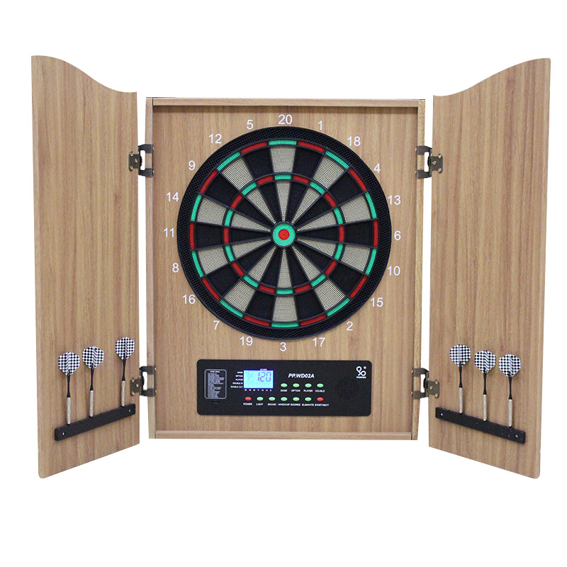 Luxuriöser elektronischer Dart – Electronic Dartboard Cabinet Bewertung und Preis
