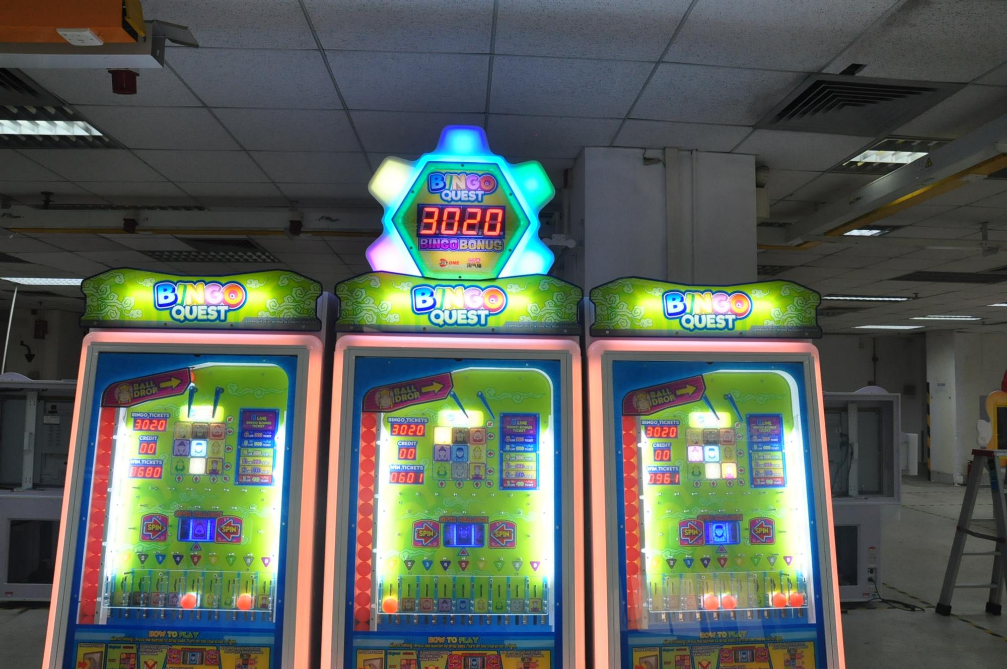 Münzbetriebener Arcade-Bingo-S – Arcade Quest Bewertung und Preis